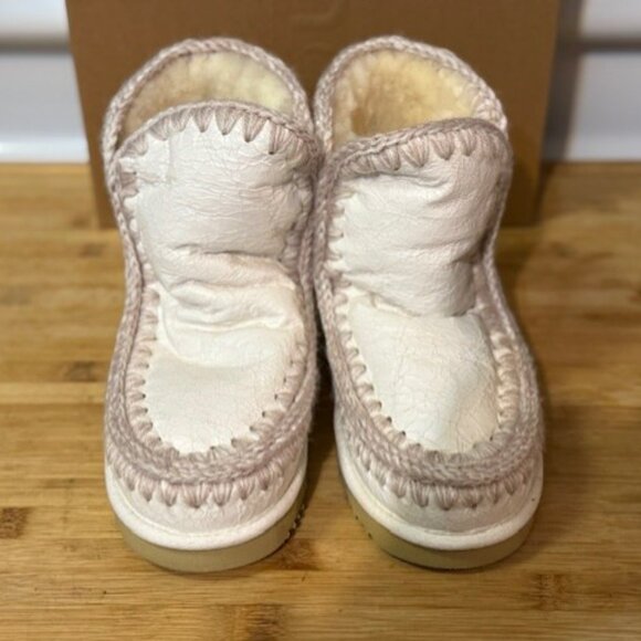 Mou 18 White Sheepskin Boot - Picture 3 of 16